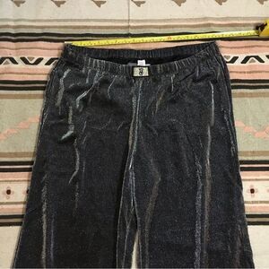 Victoria’s Secret XL sheer grey & silver glitter elastic waist pants coverup